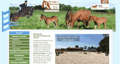 Desktop Screenshot of cheval-sport-vendee.com